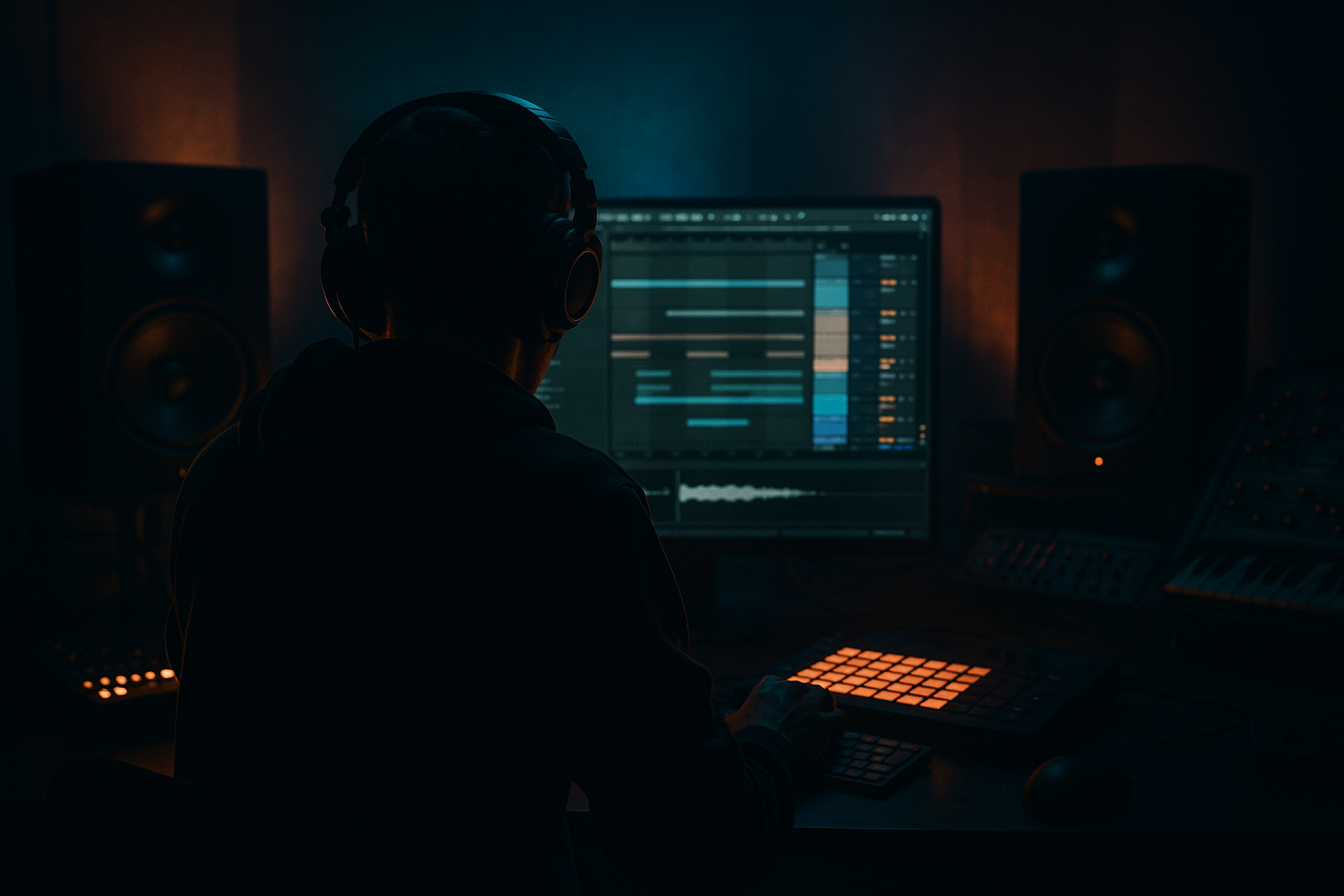 Concrete Echo approach: a darkside intro stretch in Ableton Live 12 (Intermediate) cover image
