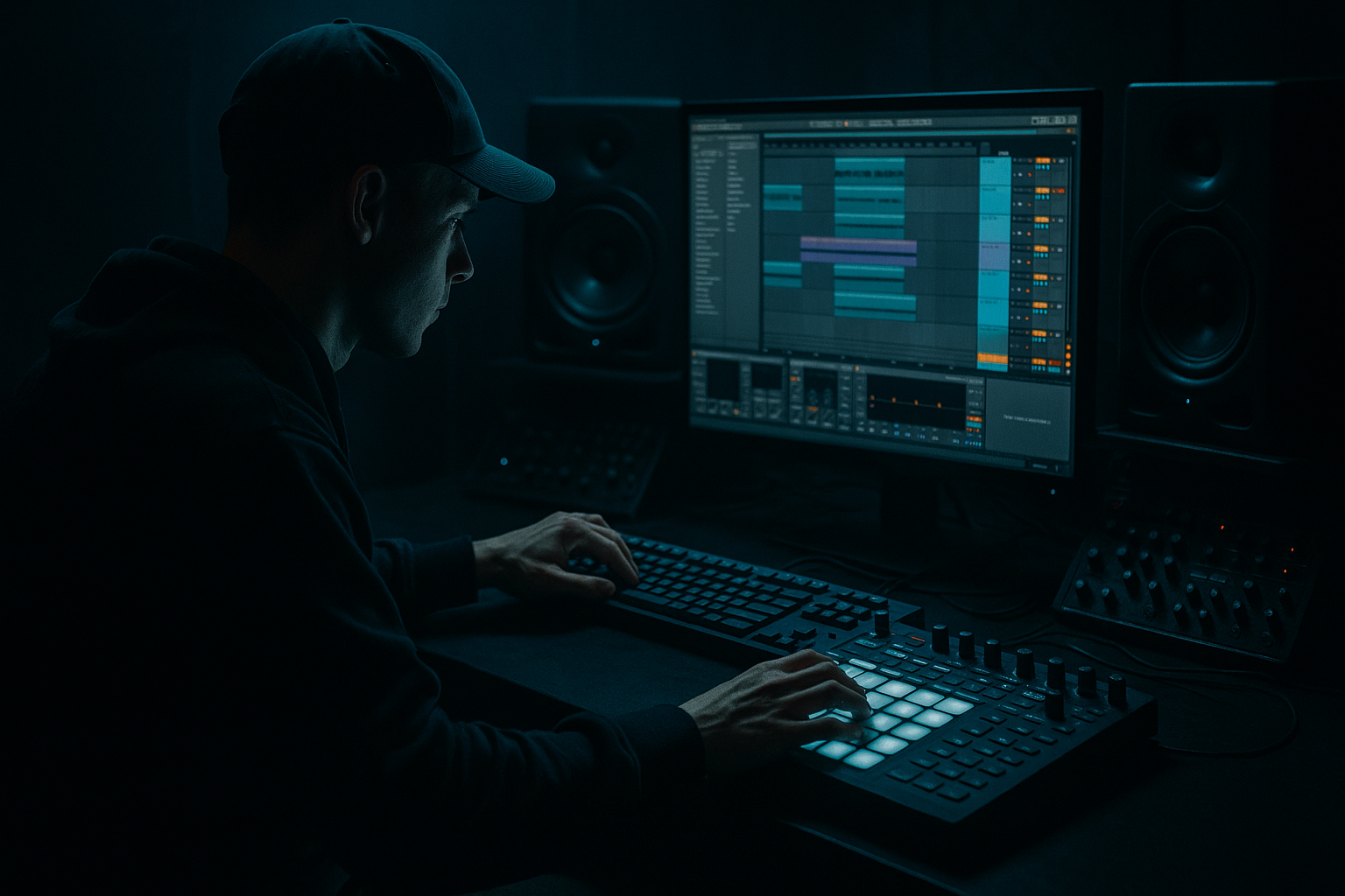 Resample a rewind moment from scratch in Ableton Live 12 for jungle oldskool DnB vibes (Advanced) cover image