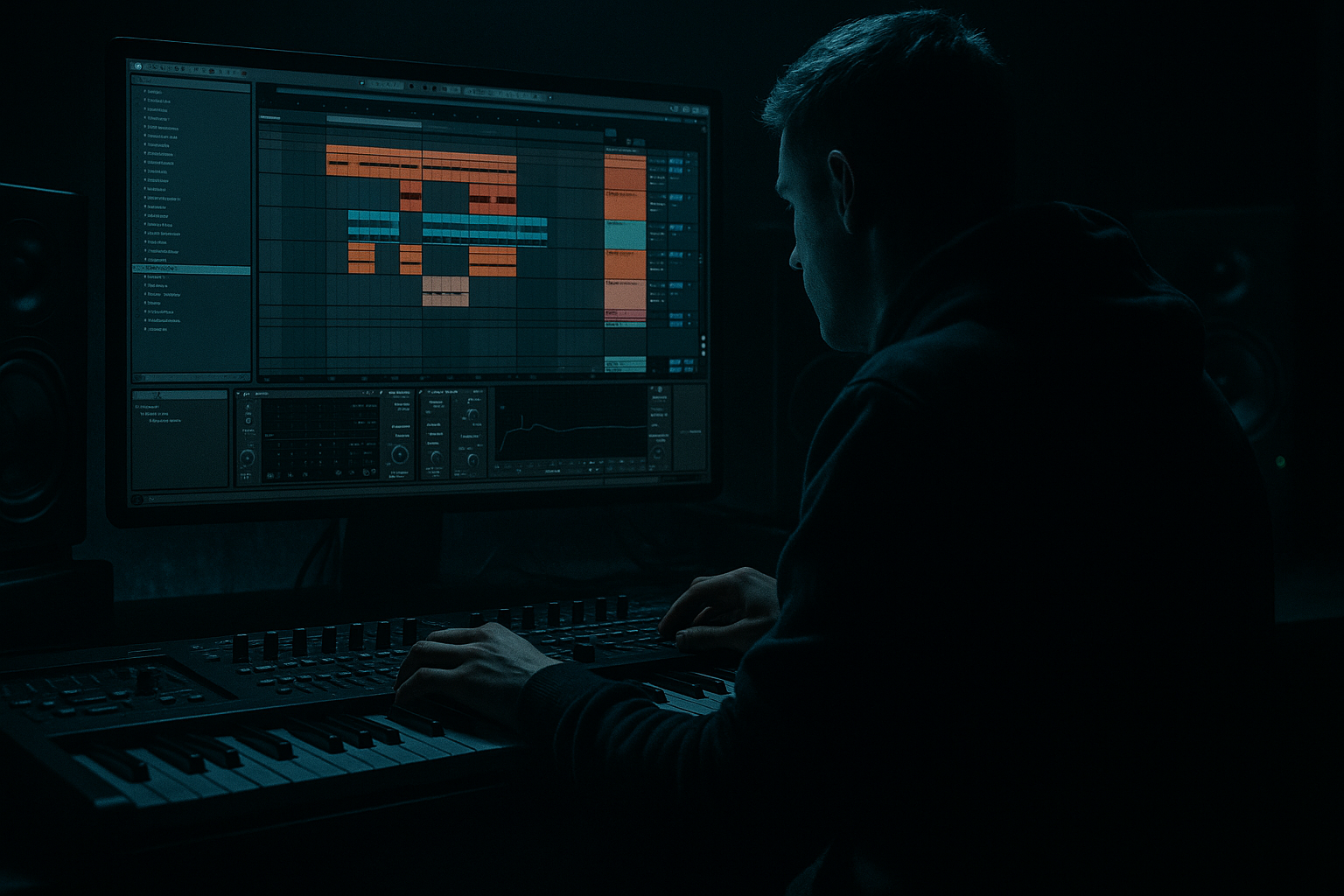Moonlit Jungle break roll design lab with automation-first workflow in Ableton Live 12 (Beginner) cover image