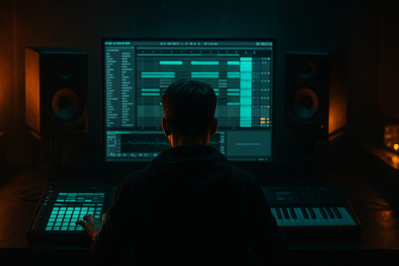 Stack a tape-hiss atmosphere in Ableton Live 12 for jungle oldskool DnB vibes (Beginner) cover image