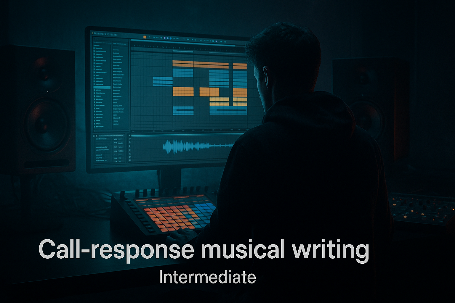 Concrete Echo edit: oldskool DnB jungle arp swing from scratch in Ableton Live 12 (Advanced) cover image