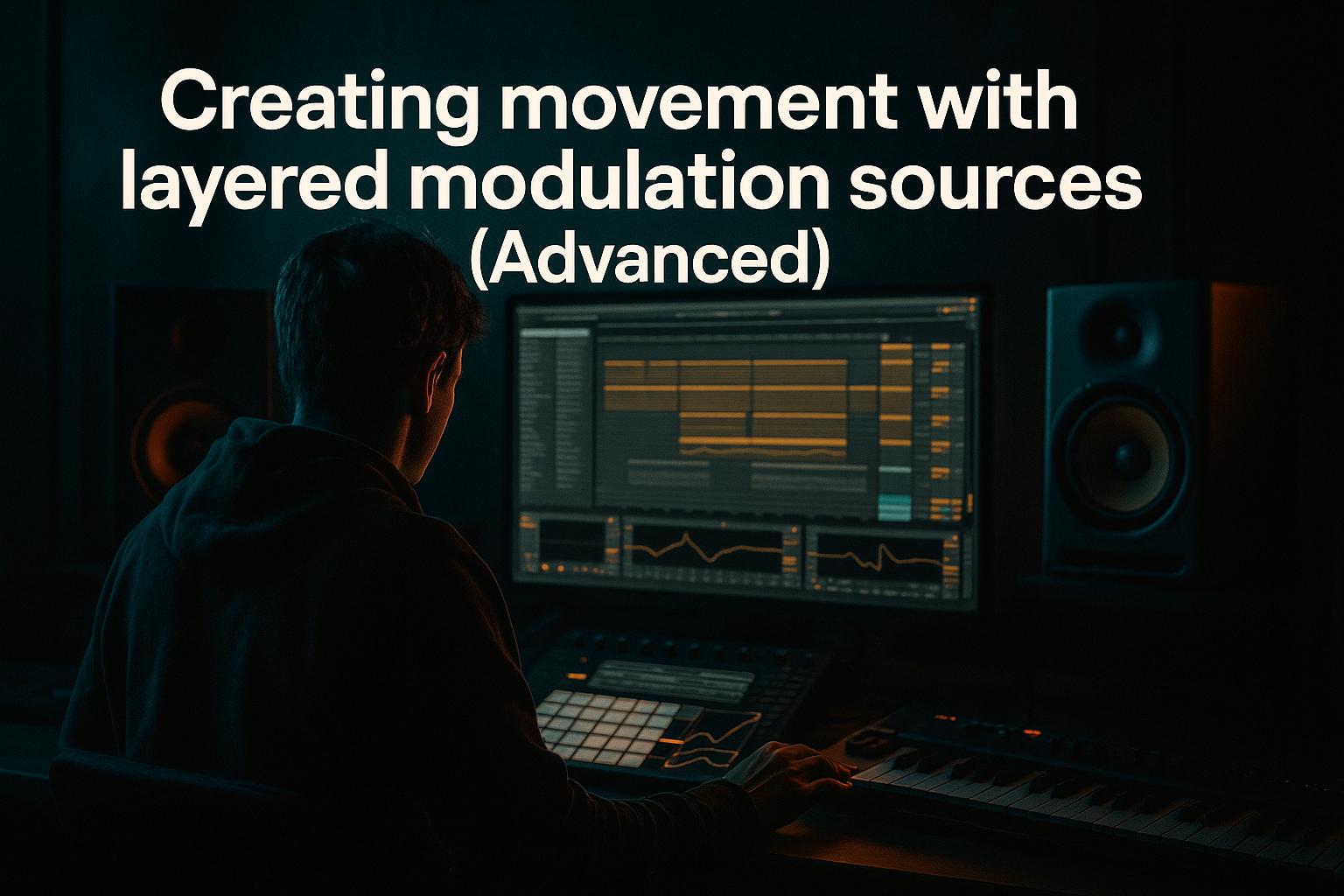 Glue oldskool DnB break roll using macro controls creatively in Ableton Live 12 (Advanced) cover image