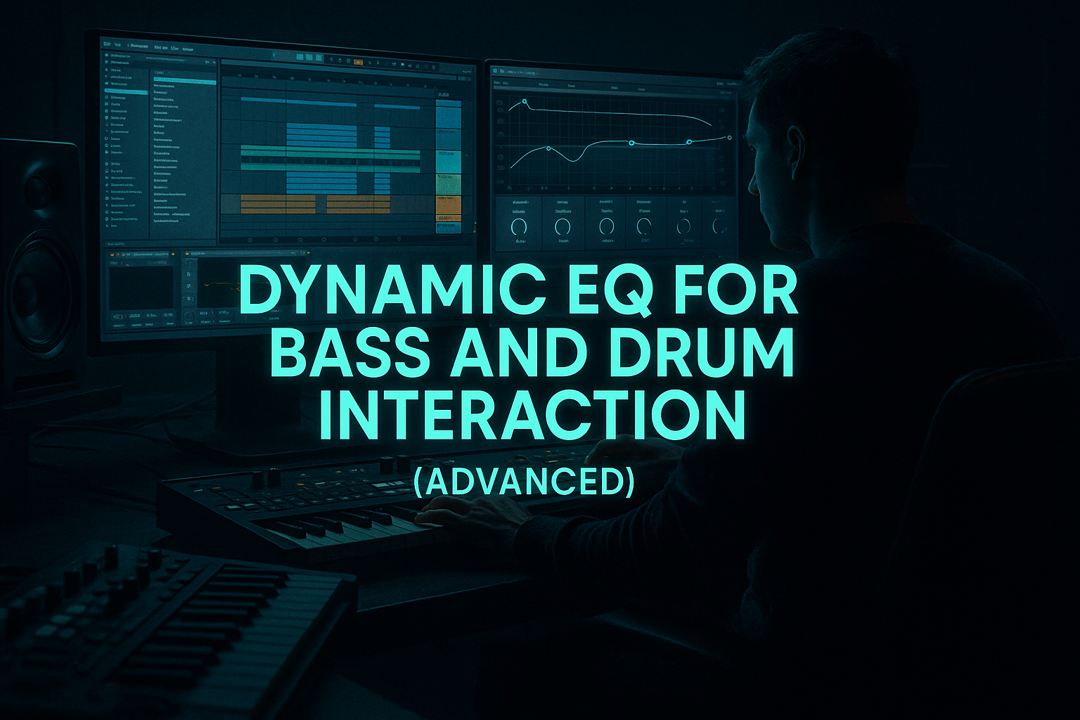 Concrete Echo a chopped-vinyl texture: design and arrange in Ableton Live 12 for jungle oldskool DnB vibes (Beginner) cover image