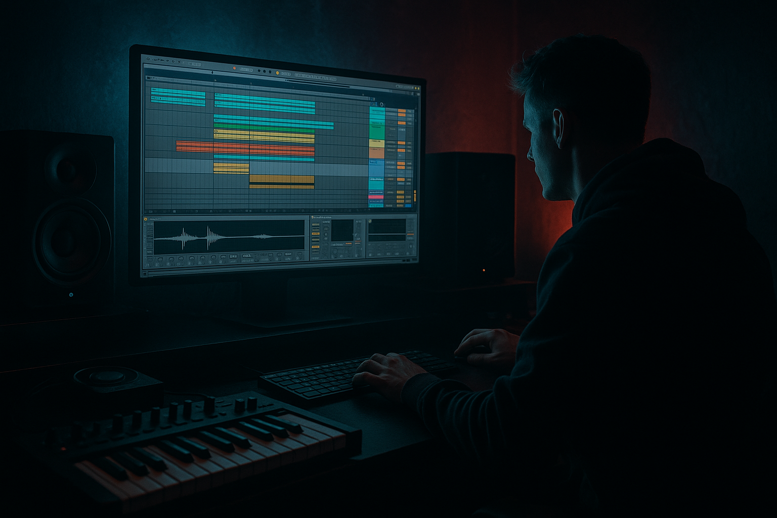 Jungle Voltage an oldskool DnB breakbeat: design and arrange in Ableton Live 12 (Intermediate) cover image