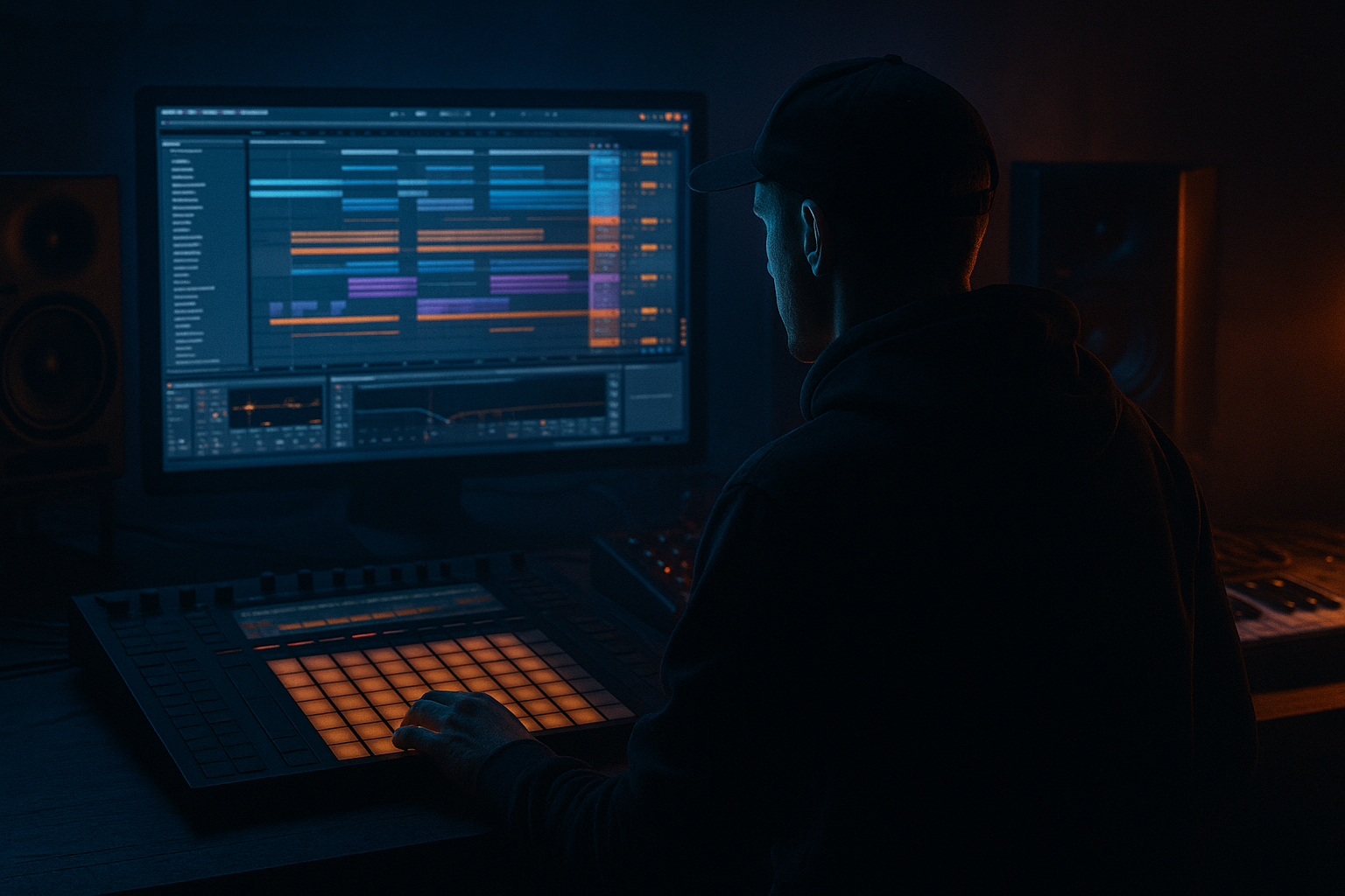 Bassline Theory edit: a jungle pad drift swing from scratch in Ableton Live 12 (Advanced) cover image