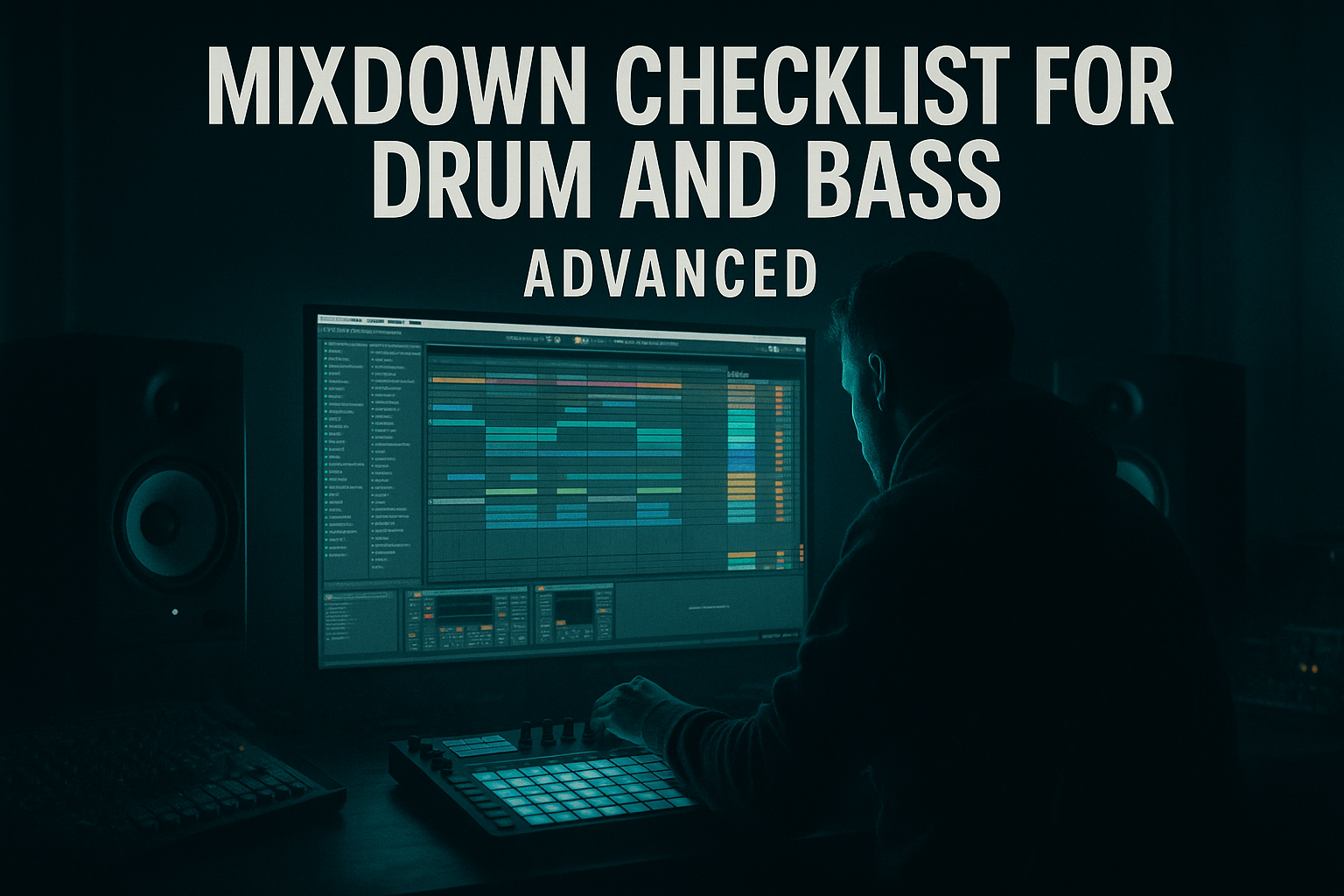 Retro Rave oldskool DnB jungle arp: arrange and arrange in Ableton Live 12 (Intermediate) cover image