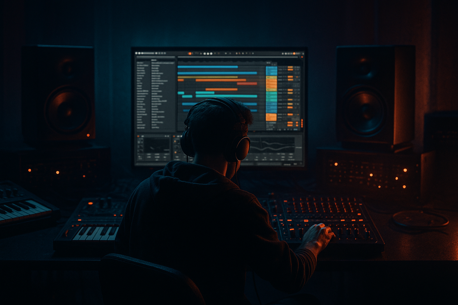 Concrete Echo jungle bass wobble: offset and arrange in Ableton Live 12 (Intermediate) cover image
