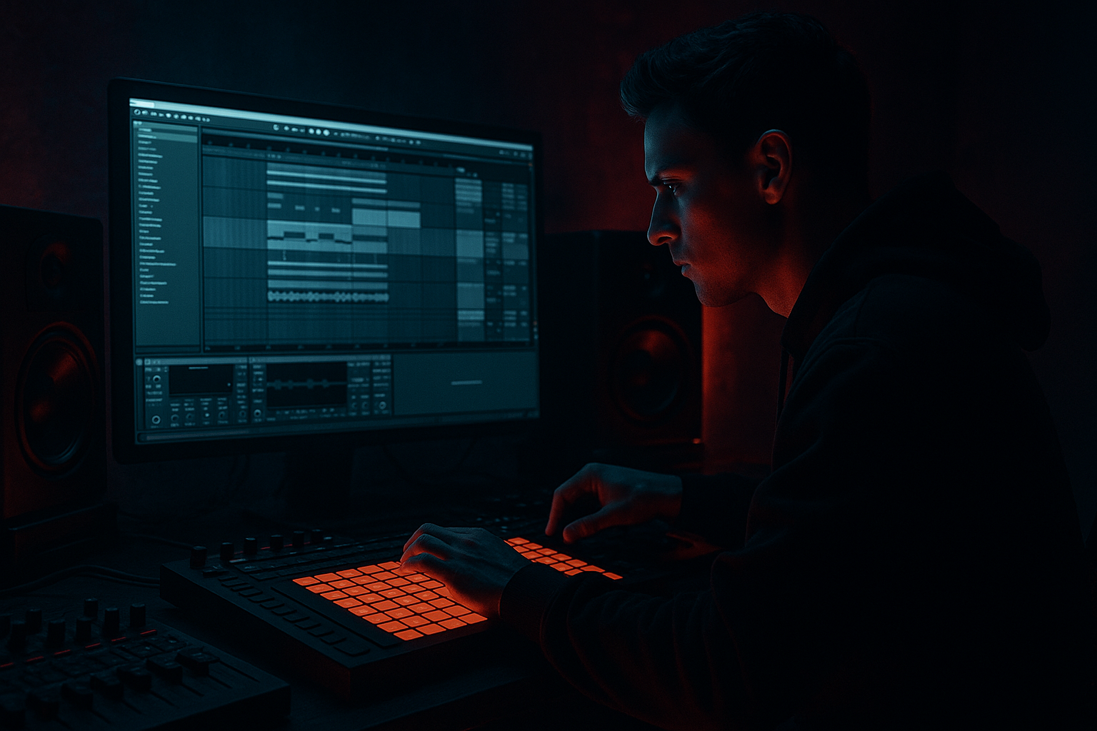 Slice an Amen-style call-and-response riff from scratch in Ableton Live 12 (Beginner) cover image