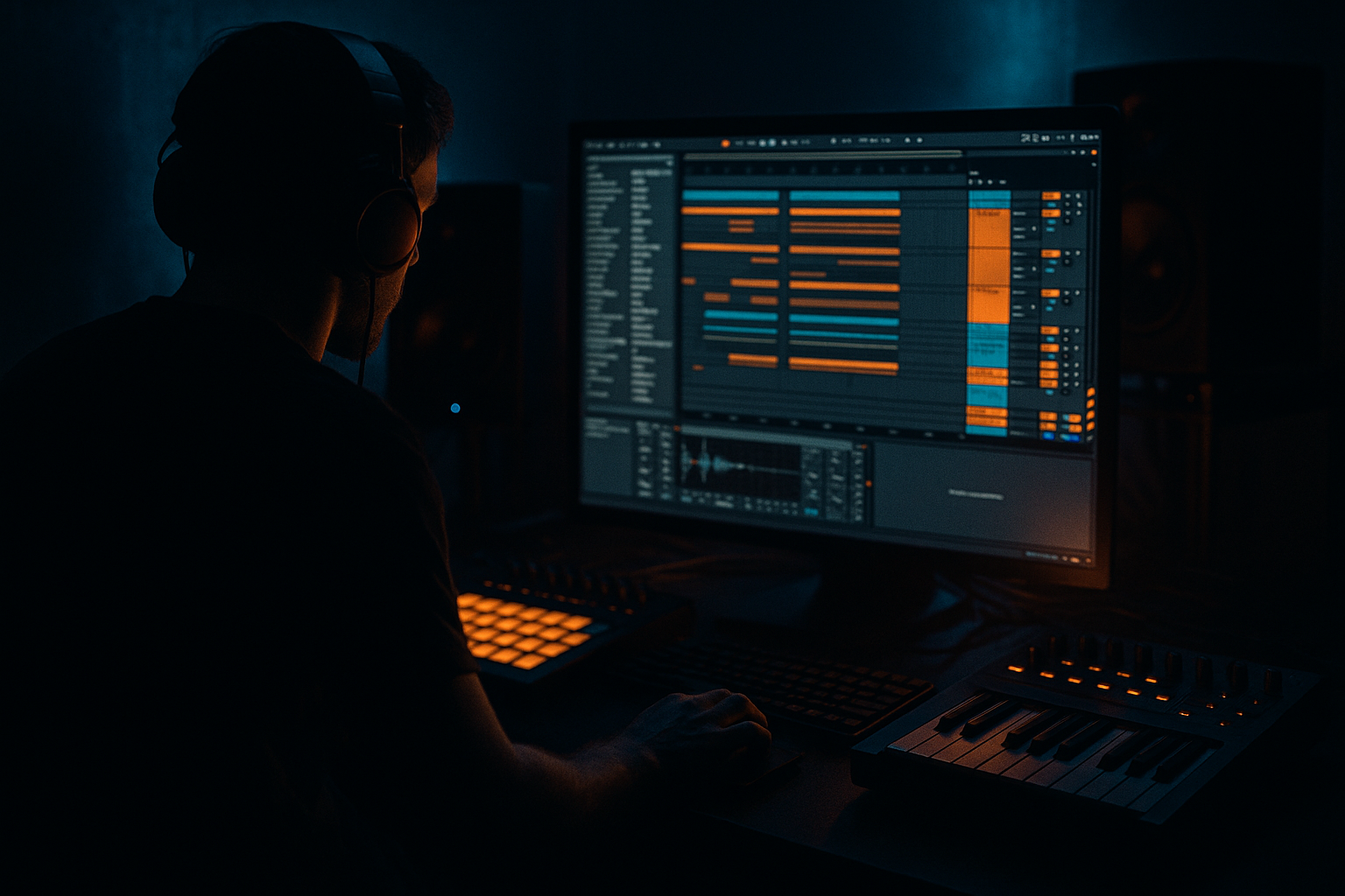 Low-End Pressure a top loop: carve and arrange in Ableton Live 12 (Advanced) cover image
