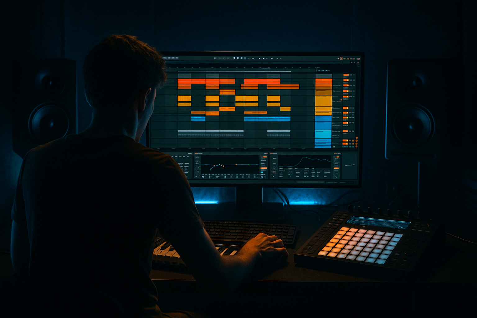 Slice a pirate-radio transition with jungle swing in Ableton Live 12 (Advanced) cover image