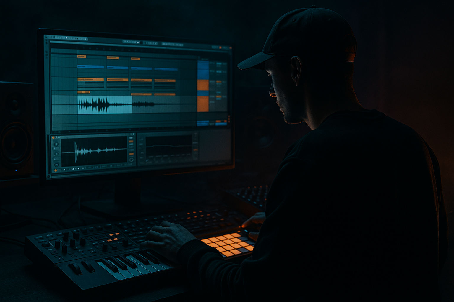 Flip a chopped-vinyl texture using macro controls creatively in Ableton Live 12 for jungle oldskool DnB vibes (Intermediate) cover image